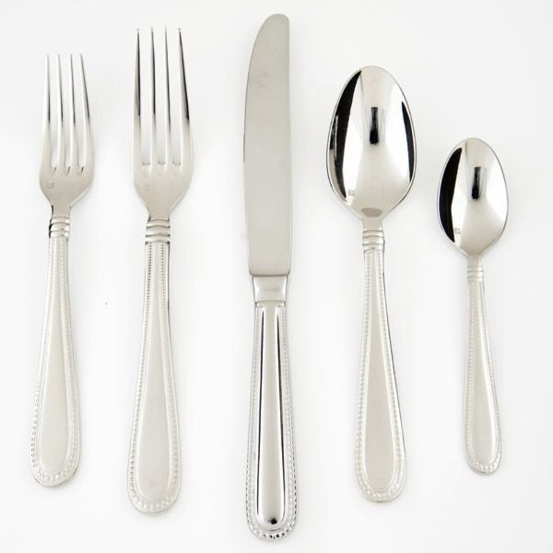 Caviar Flatware Place Setting