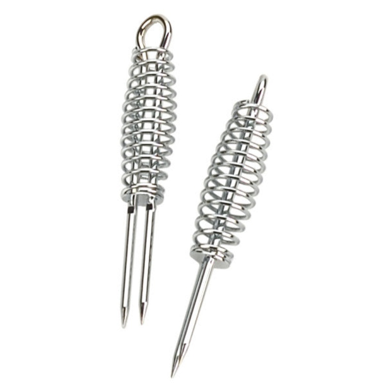 RSVP Stainless Steel Corn Picks, Set of 12