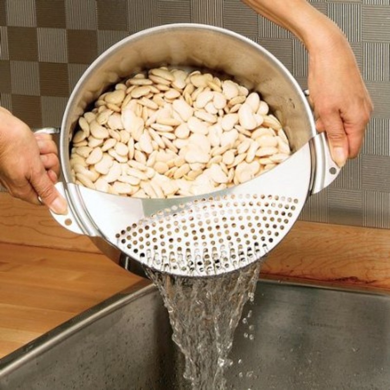 Pour-Off Sieve