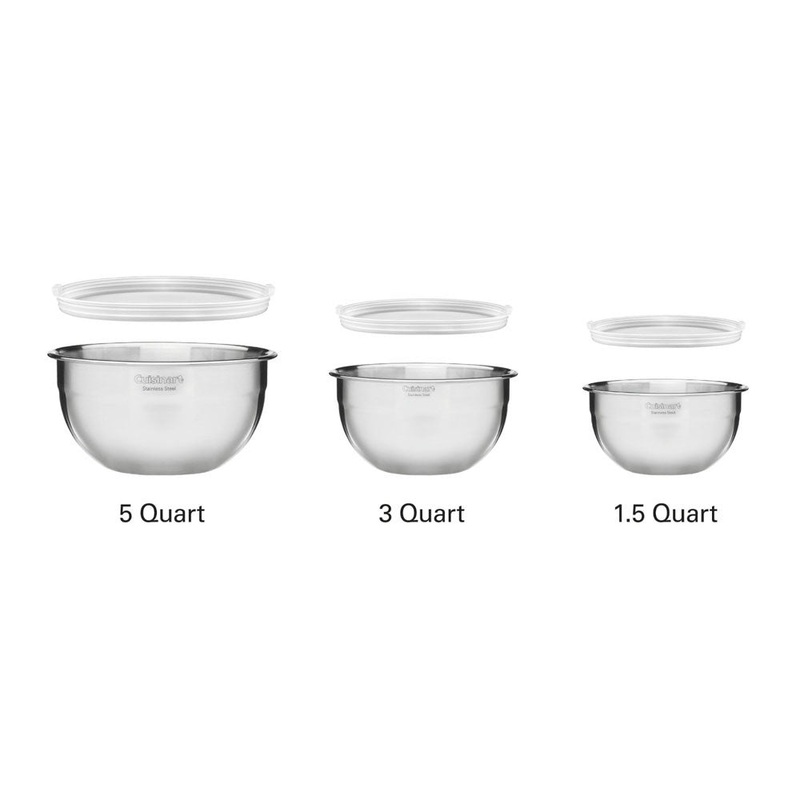 Cuisinart 3 Mixing Bowl Set with Lids