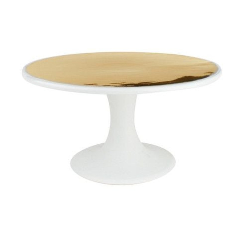 Dauville Cake Stand in Gold