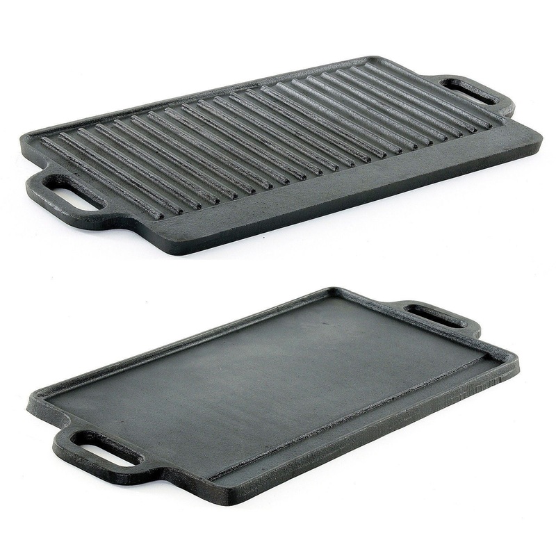 Lodge Cast Iron Griddle and Grill Pan