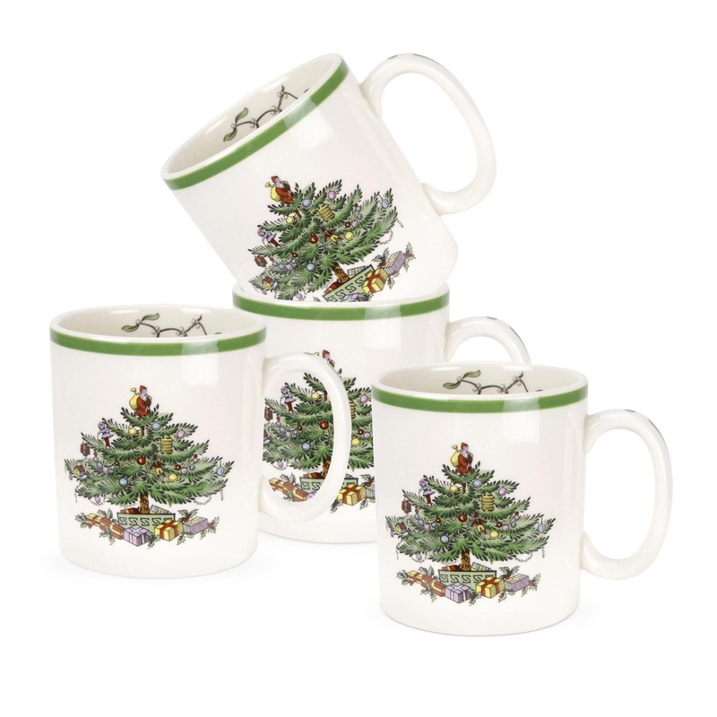 Spode Christmas Tree Mugs