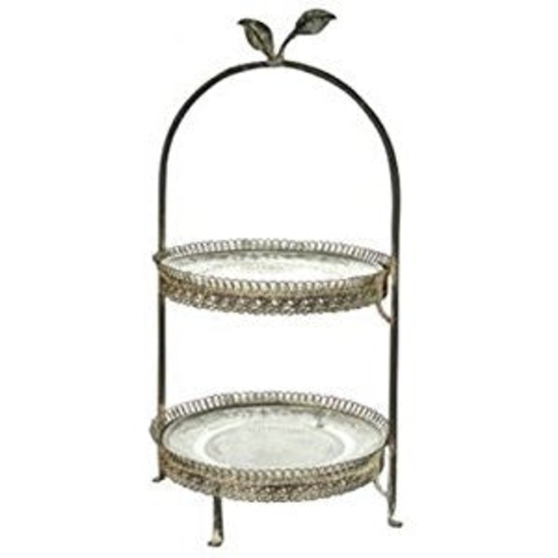 Wrought Iron Plate Holder