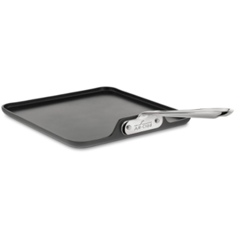 All-Clad - HA1 Hard Anodized Nonstick, Square Griddle, 11 inch