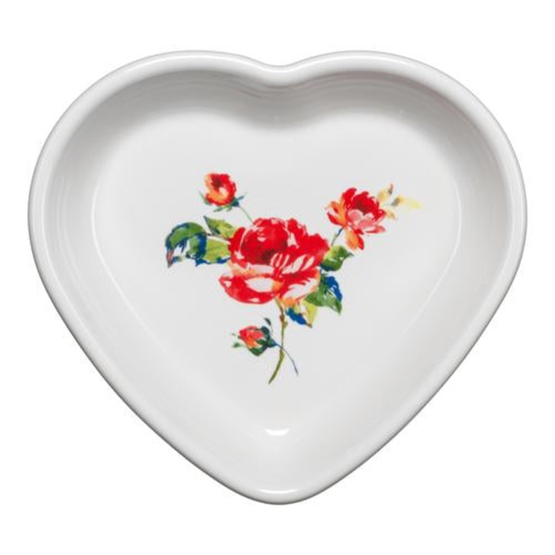 Fiesta Floral Bouquet Medium Heart Bowl