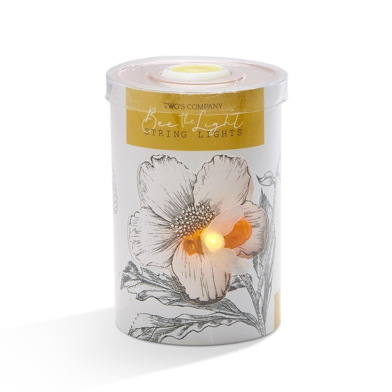 Two's Company "Bee the Light" String Lights