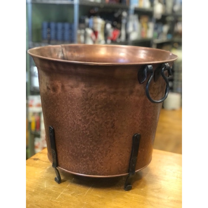 Copper Tub on Iron Feet