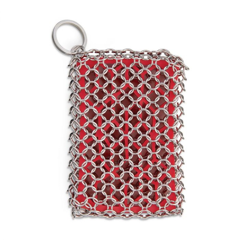 HIC Chain Mail Cast Iron Scrubber
