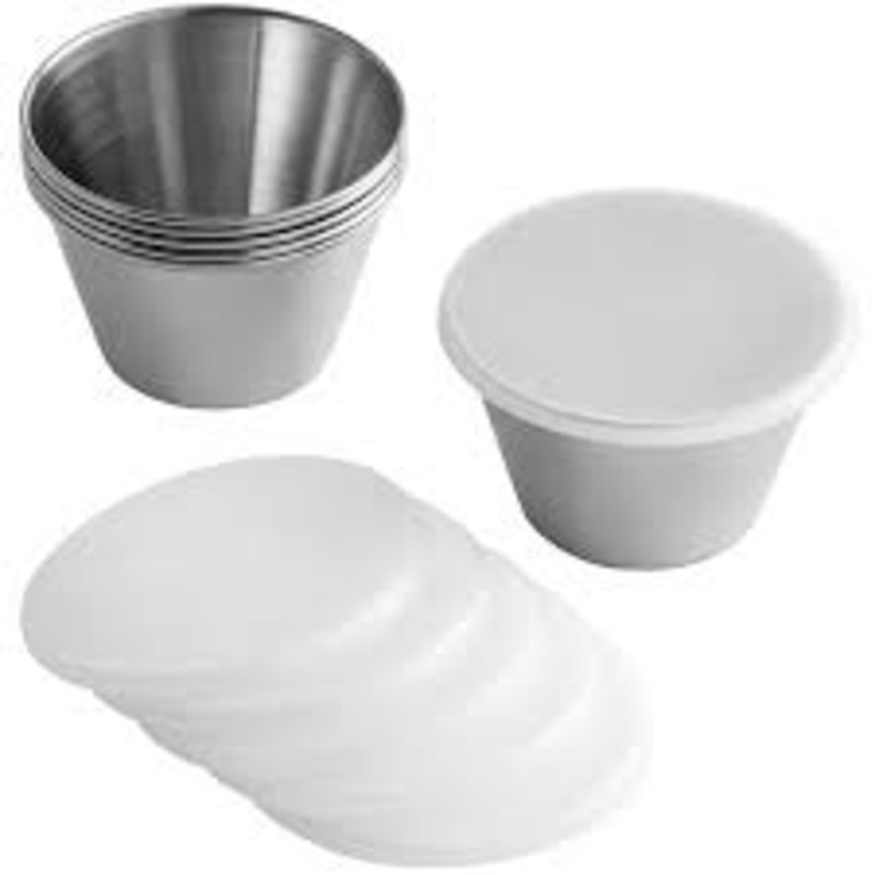 Sauce Cups & Lids Set