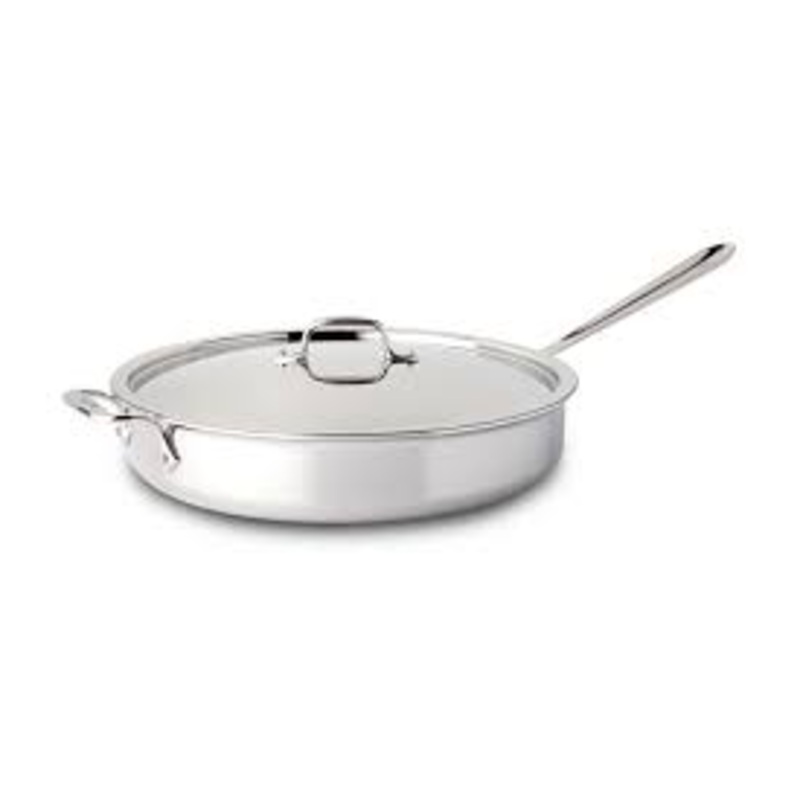 All-Clad 6 qt Stainless Saute Pan with LId