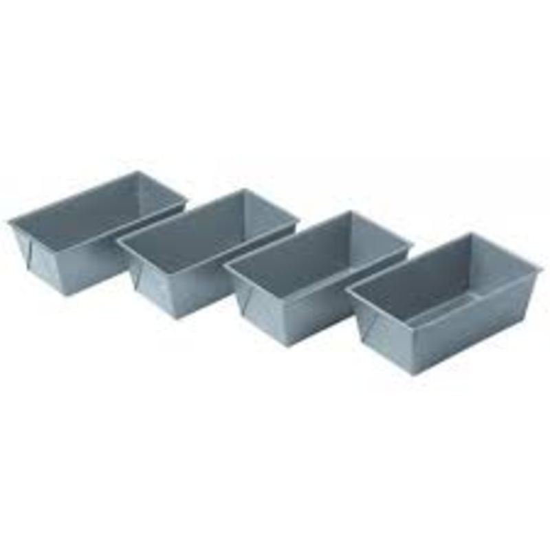 Chicago Metallic Mini Loaf 4 Pan Set
