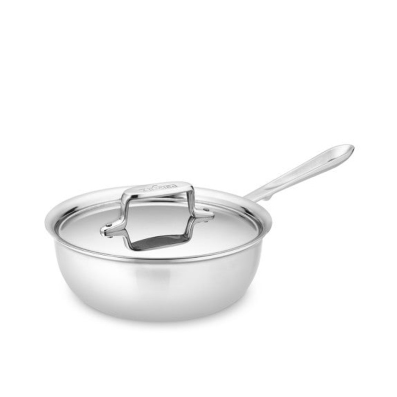 All-Clad Stainless Steel Saucier- 2 qt