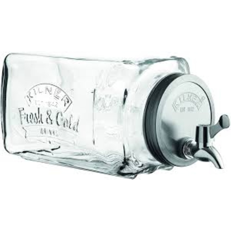 Kilner Glass Fridge Drinks Dispenser