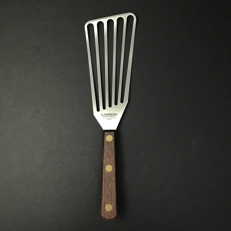 Lamson Large Fish Spatula with Wood Handle