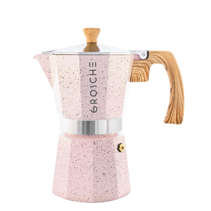 MILANO STONE Stovetop Espresso Maker, Moka Pot