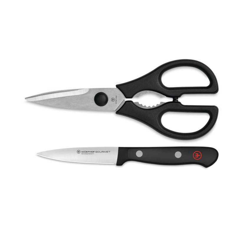 Wusthof Gourmet Scissor and Paring Knife Set