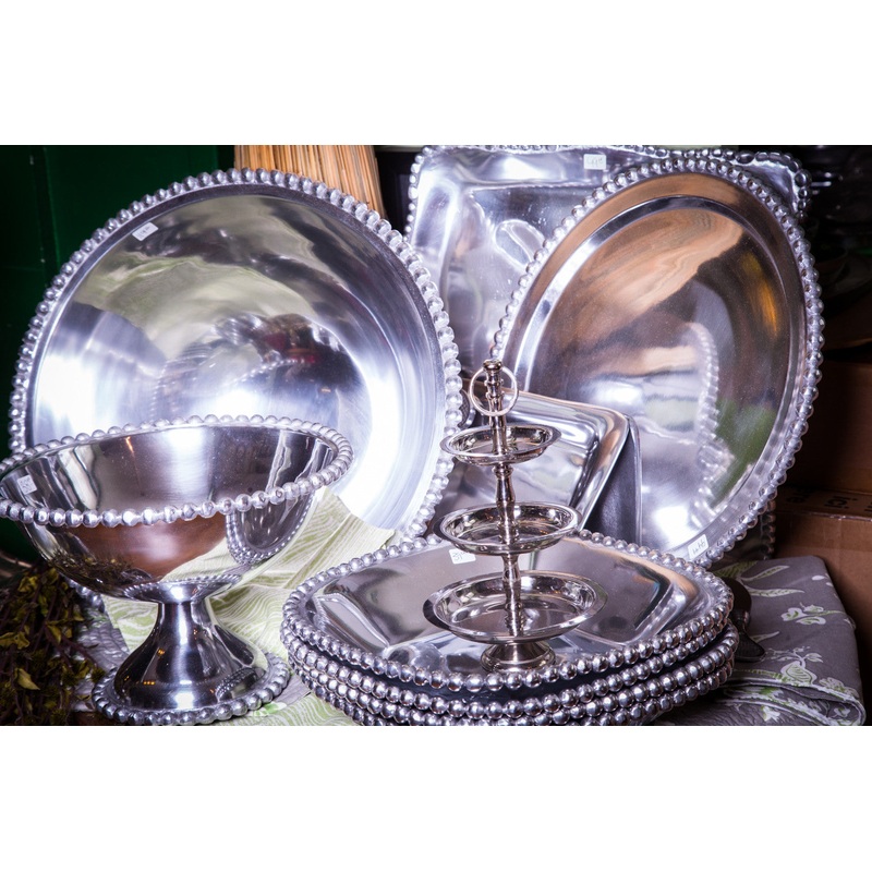 Beaded Serving Bowl