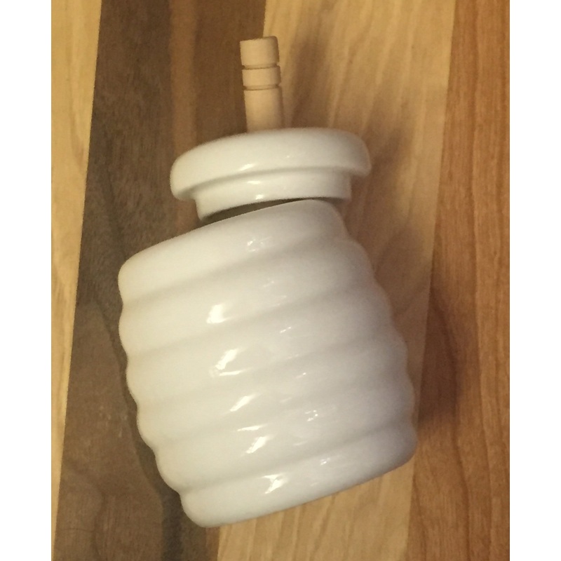 Beehive Honey Jar With Dipper