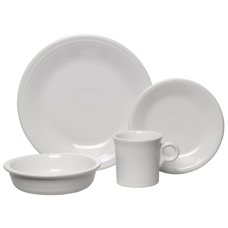 Fiesta 4-Piece Place Setting with Key Hole Mug