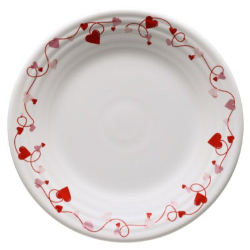 Fiesta Valentine Luncheon Plate