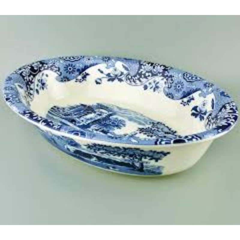 Spode Blue Italian Oval Serving Dish