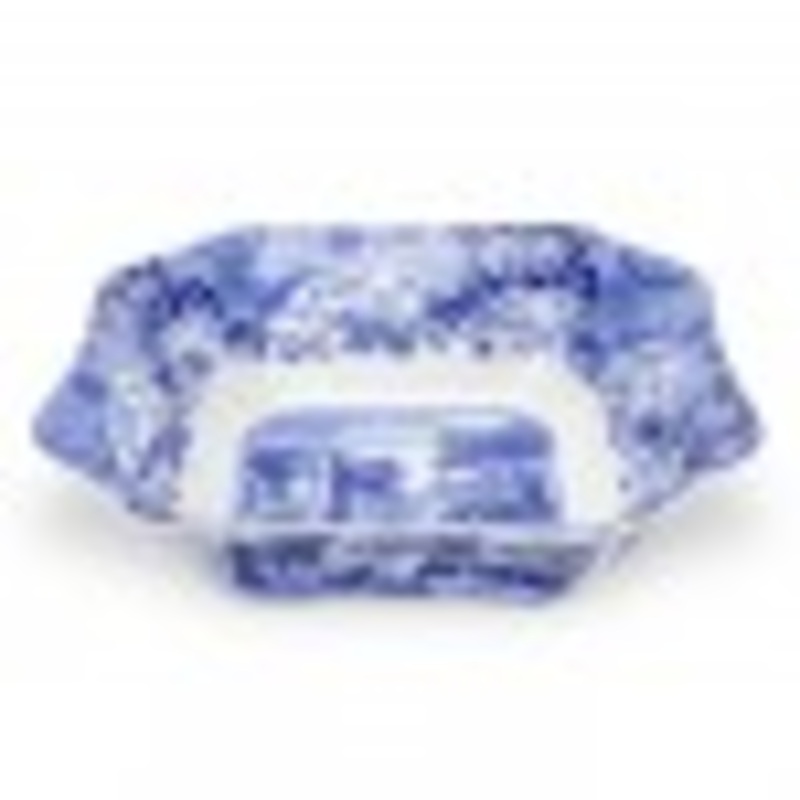 Spode Blue Italian Square Serving Bowl - 9.5"