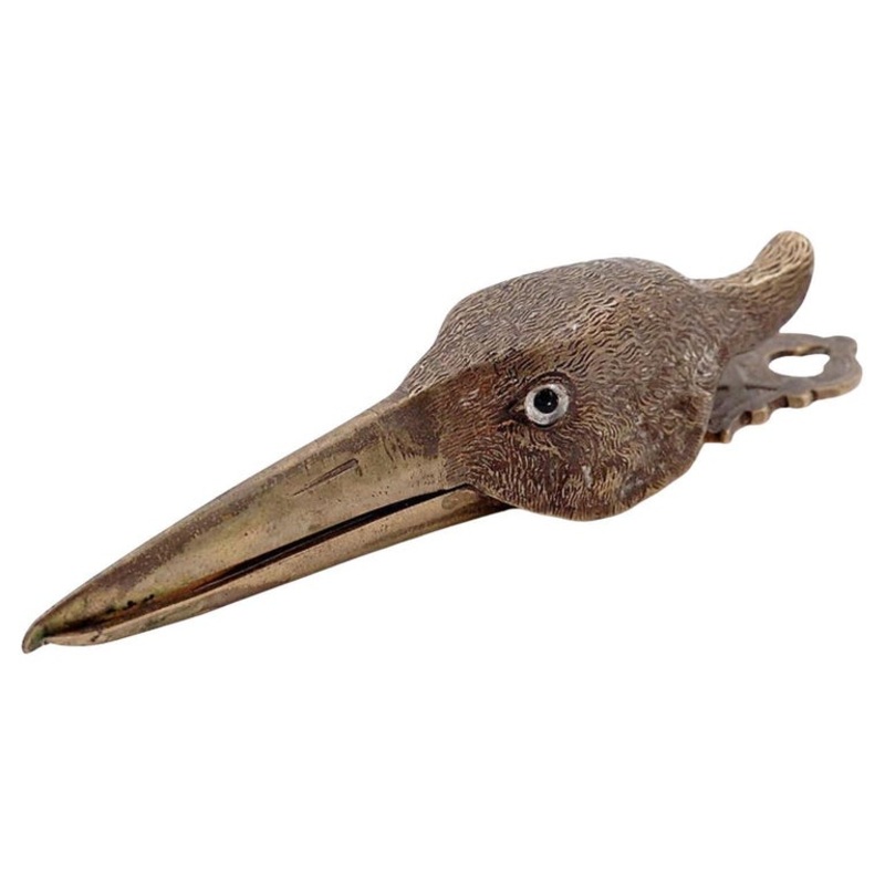 Bird Clip -  Brass