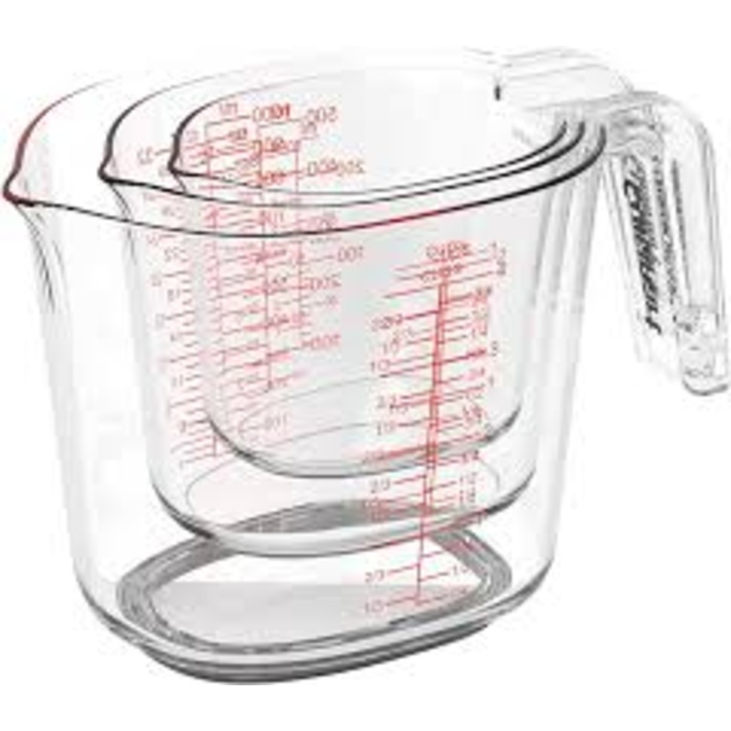 Cuisinart 3 pc  Nesting Liquid Measuring Cup Set