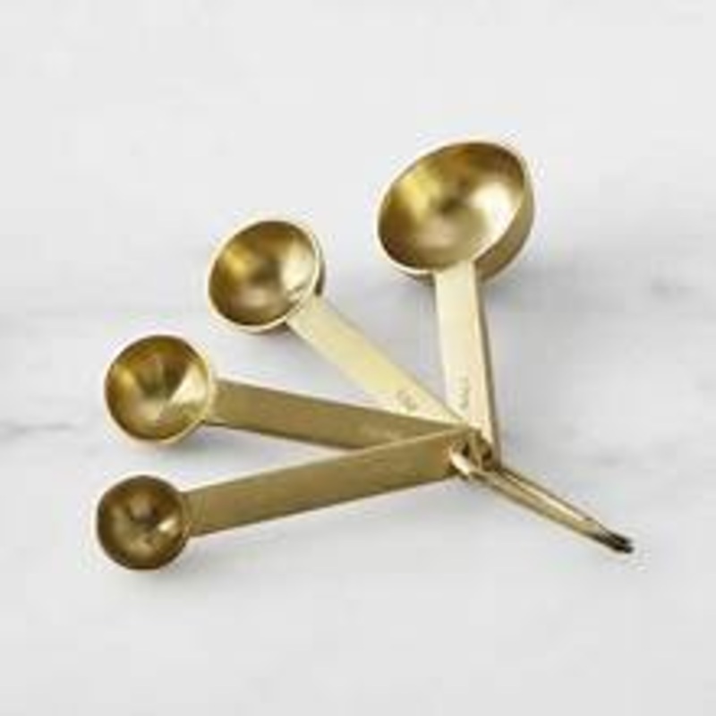 Le Creuset Gold Toned  Measuring Sets