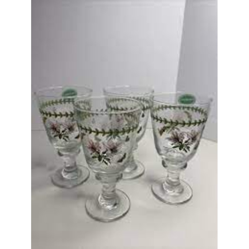 Portmeirion Botanic Garden Wine Glasses - Set of 4