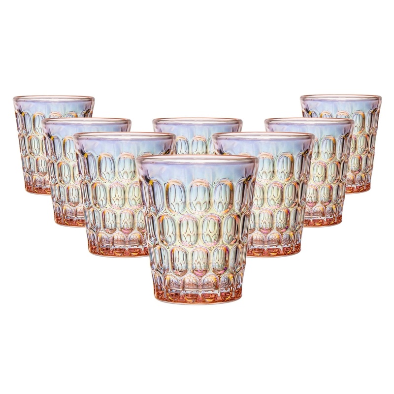 REX Crystal Glasses - Set of 8 per Box