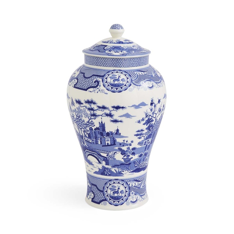Spode Blue Italian Ginger Jar