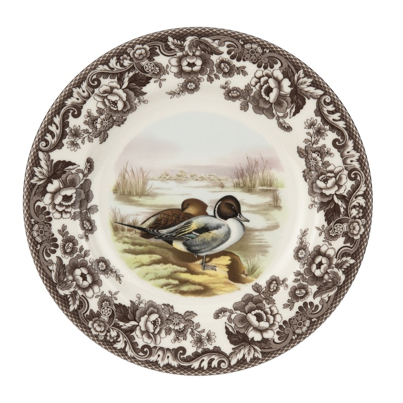 Spode Woodland Pintail Dinner Plate, 10.5"