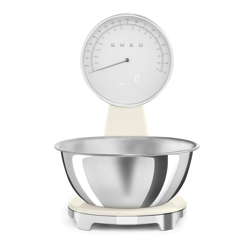 Smeg Analog and digital Kitchen Scale KSF01CRWW