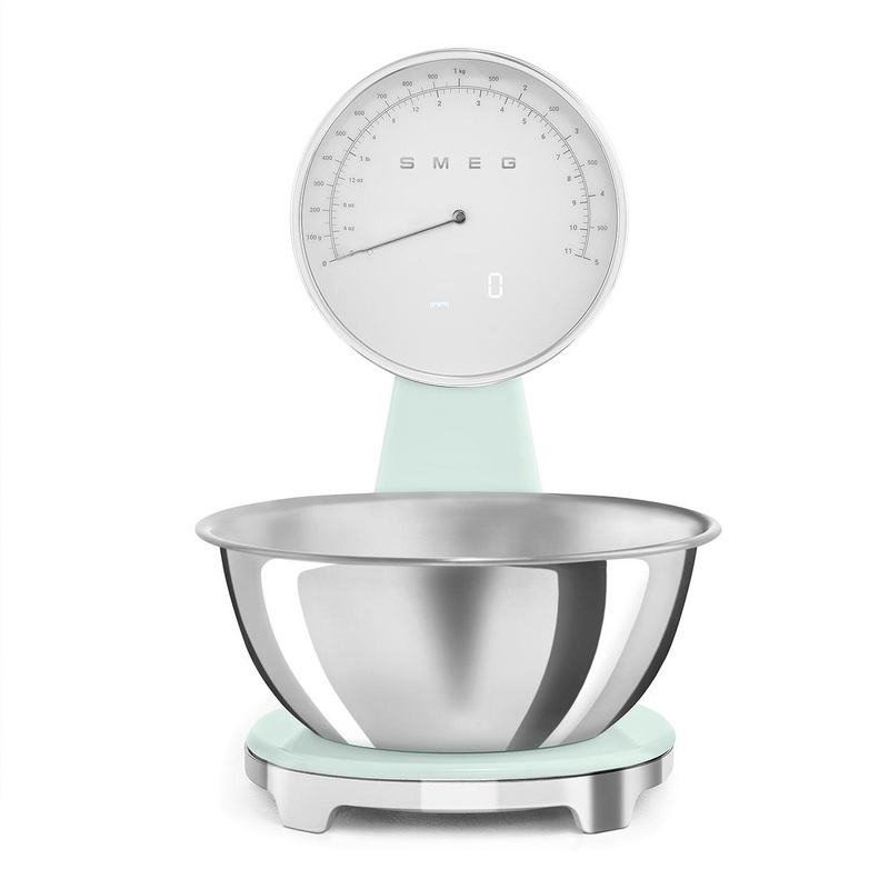 Smeg Analog and digital Kitchen Scale KSF01PGWW