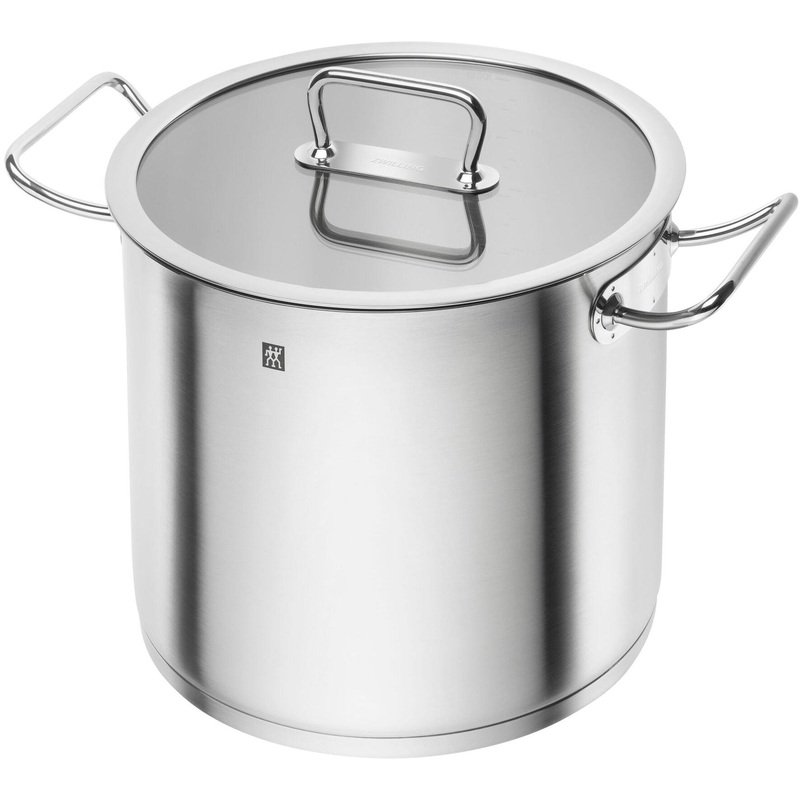 Zwilling Steel Stock Pot High-Sided - 13.25L 1006100