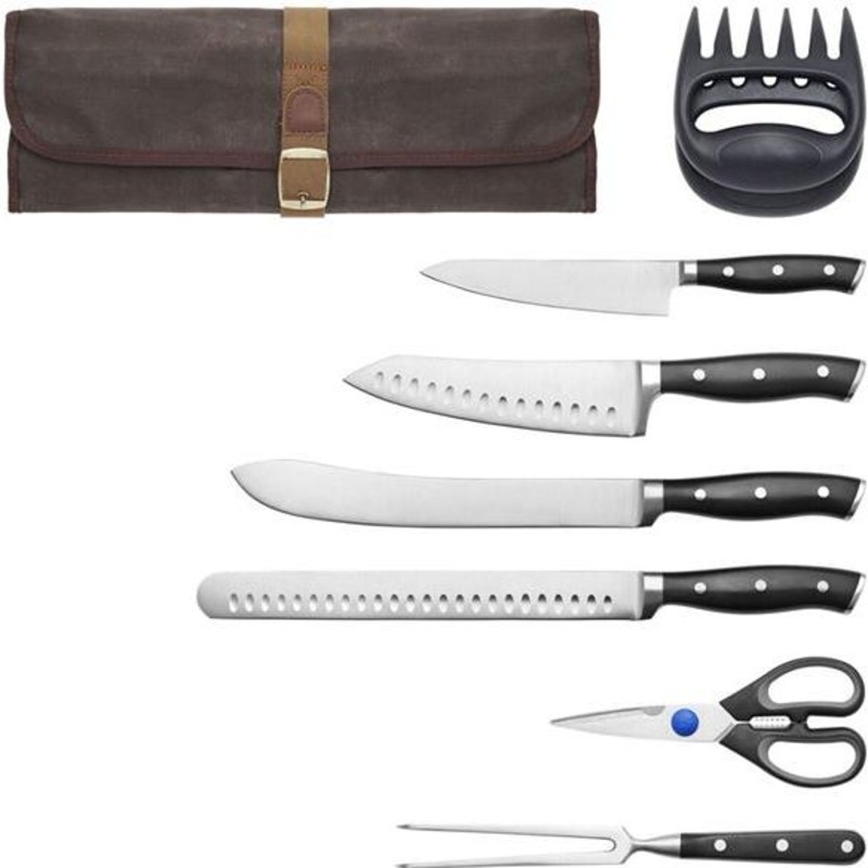 Henckels Forged Accent 9-Piece Knife Roll Set 1031992