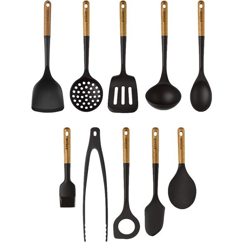 Staub 10-Piece Silicone Kitchen Utensil Set 1014543