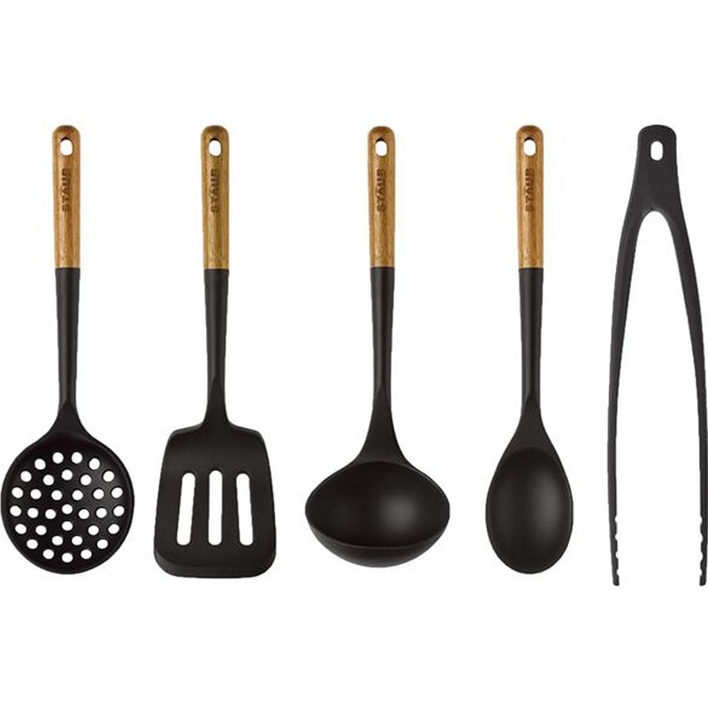 Staub 5-Piece Silicone Kitchen Utensil Set 1014542