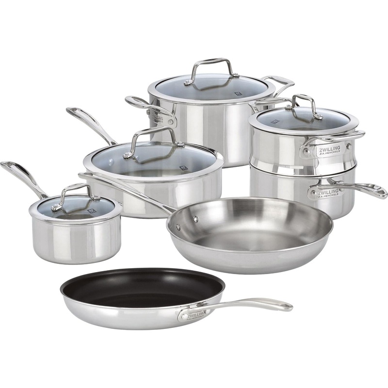 Zwilling Vista Clad 10-piece Cookware Set 1016765