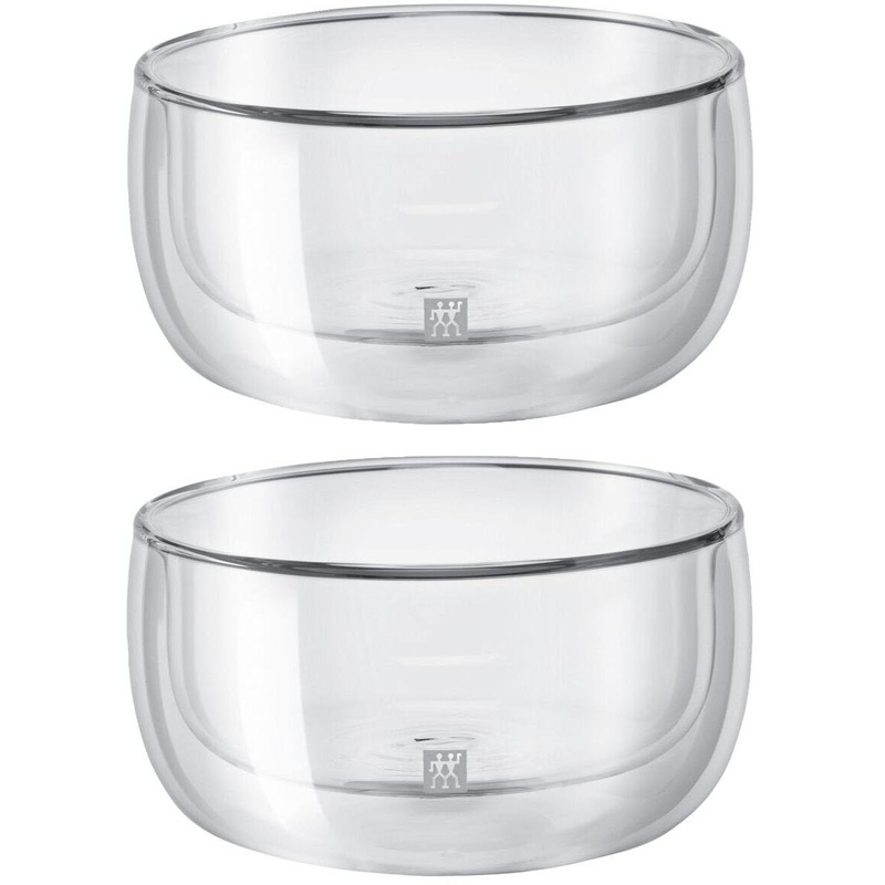 Zwilling Sorrento 2-Piece Double-Wall Glass Bowl Set 1003091