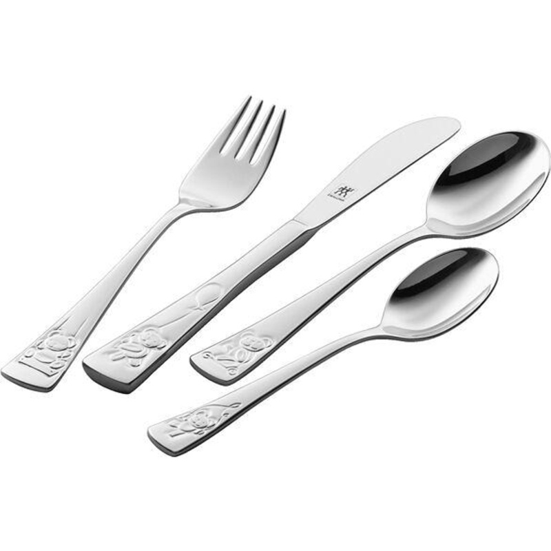 Zwilling Teddy 4-Piece Children's Flatware Set 1026657