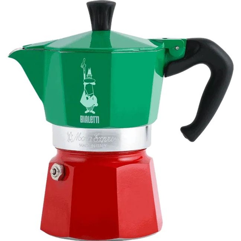 Bialetti Moka Express Tricolor - 3 Cup 18951