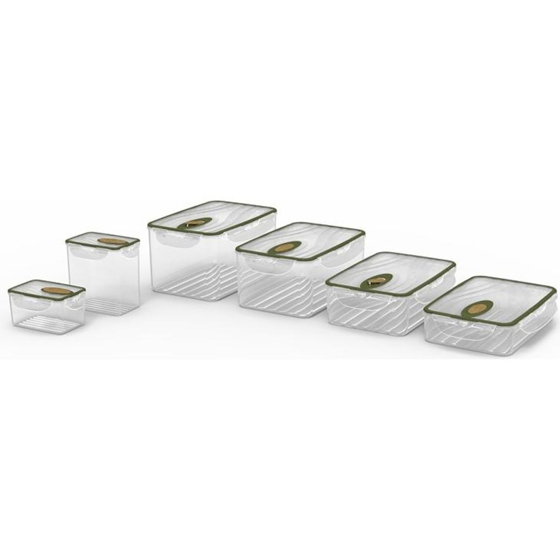 Biesse 6-Piece Kappa Locking Container Set SETKAPPA3