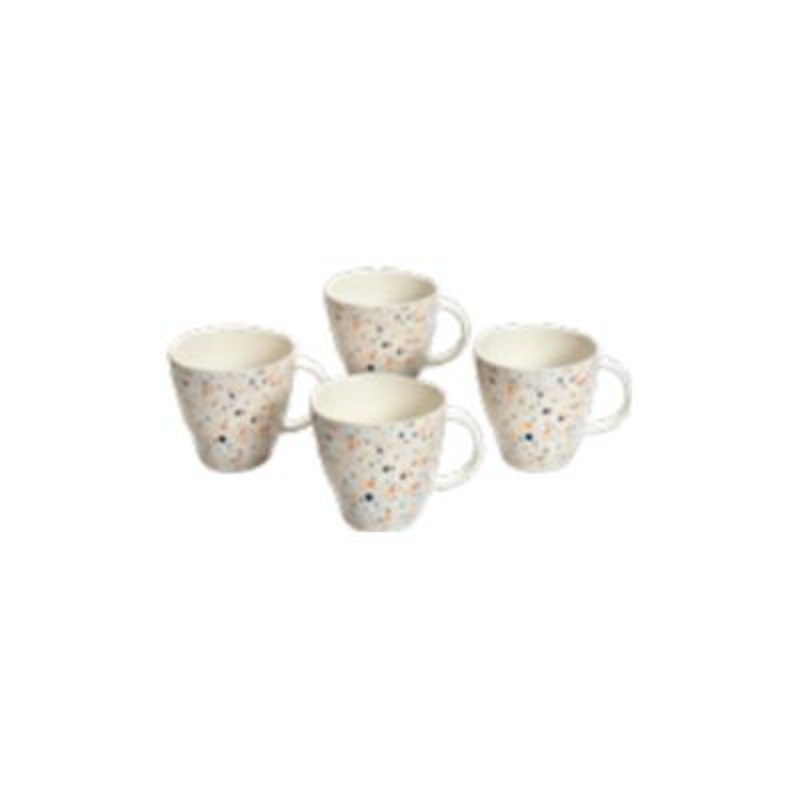 Sara Moka 4-Piece Magic Dots Mug Set 34375