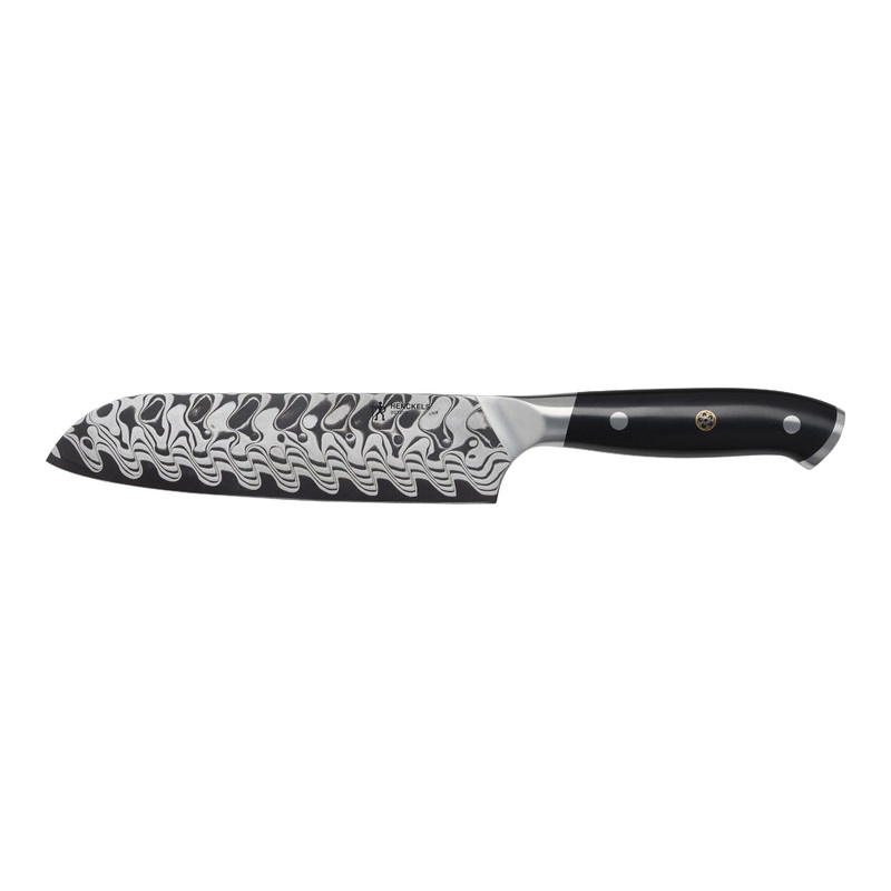 Henckels Compass Damascus 7-inch Santoku Knife 1033010