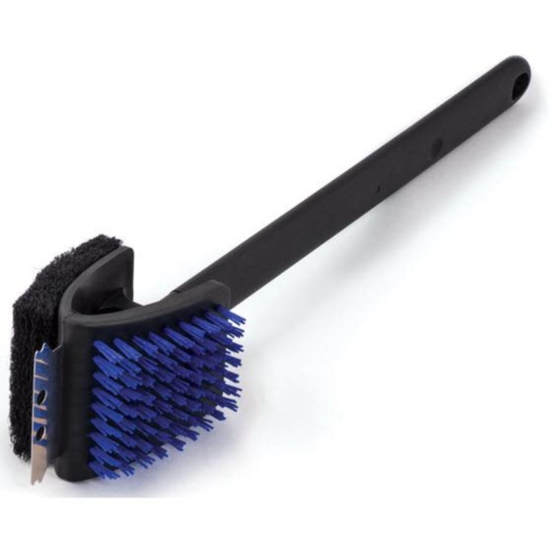 Grill Pro 17in 3-in-1 Nylon Grill Brush 75553