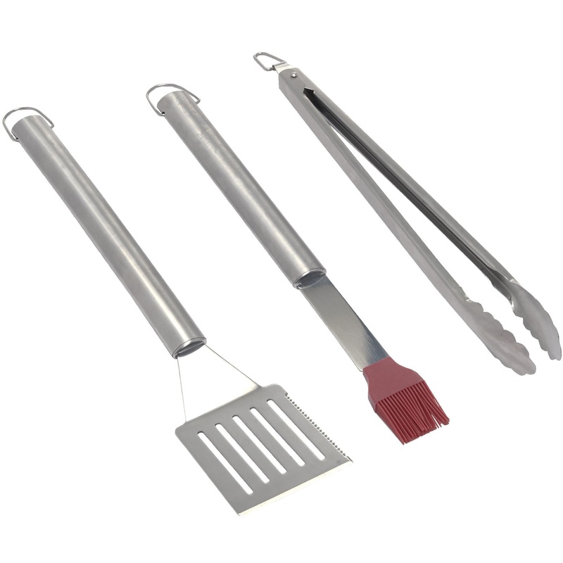 Grill Pro 3-Piece Stainless Steel Tool Set 40035