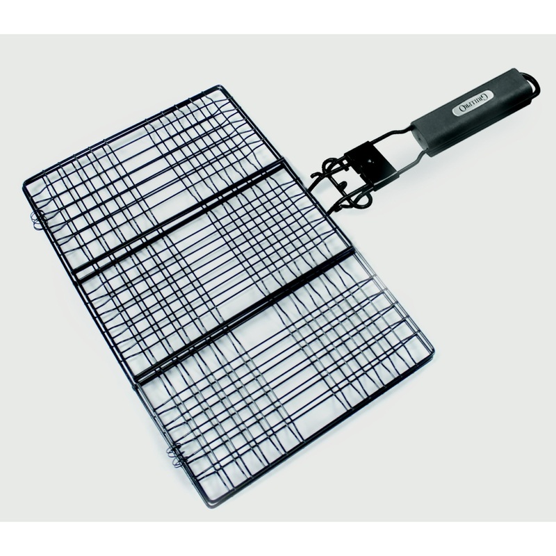 Grill Pro Non-Stick 6-Pocket Hamburger Basket 24939